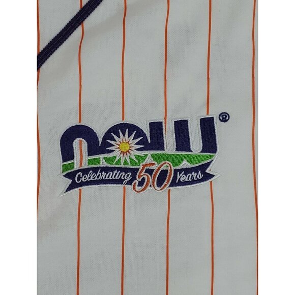 Now Foods Celebrating 50 Years Baseball Jersey Shirt Unisex M Medium - Picture 6 of 9